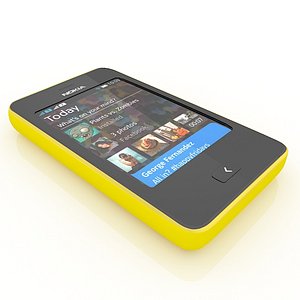 3d nokia asha 501 model