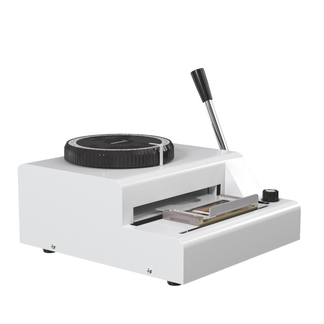 Happybuy Embossing Machine 72 Character Card Embosser model https://p.turbosquid.com/ts-thumb/bJ/w4DTZM/0Y/1920_view01/jpg/1693759152/1920x1080/fit_q87/9386f616344216b1c51c1cf51112637dff8f35bd/1920_view01.jpg