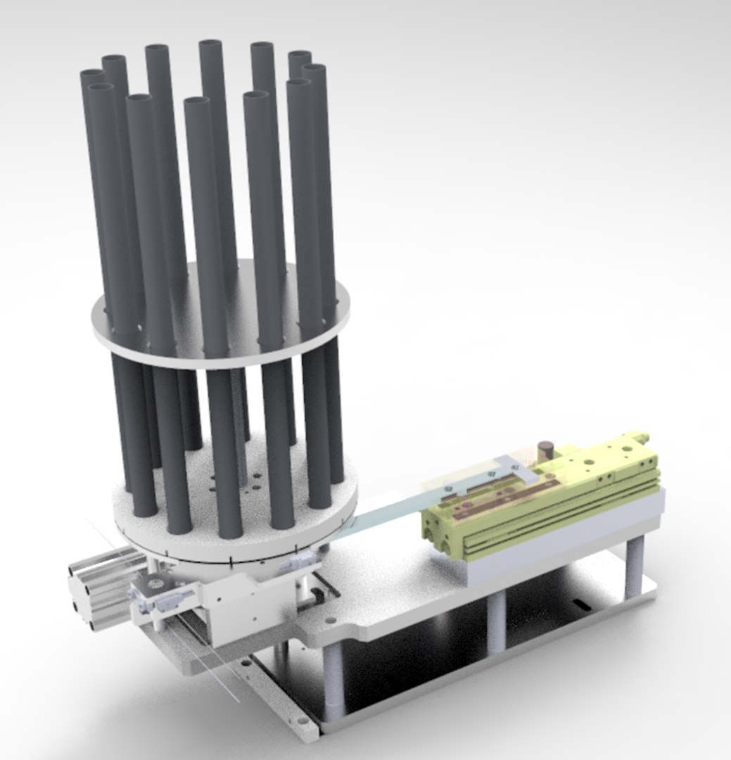 3D Pneumatic Division Rotary Feeding Model - TurboSquid 1464319