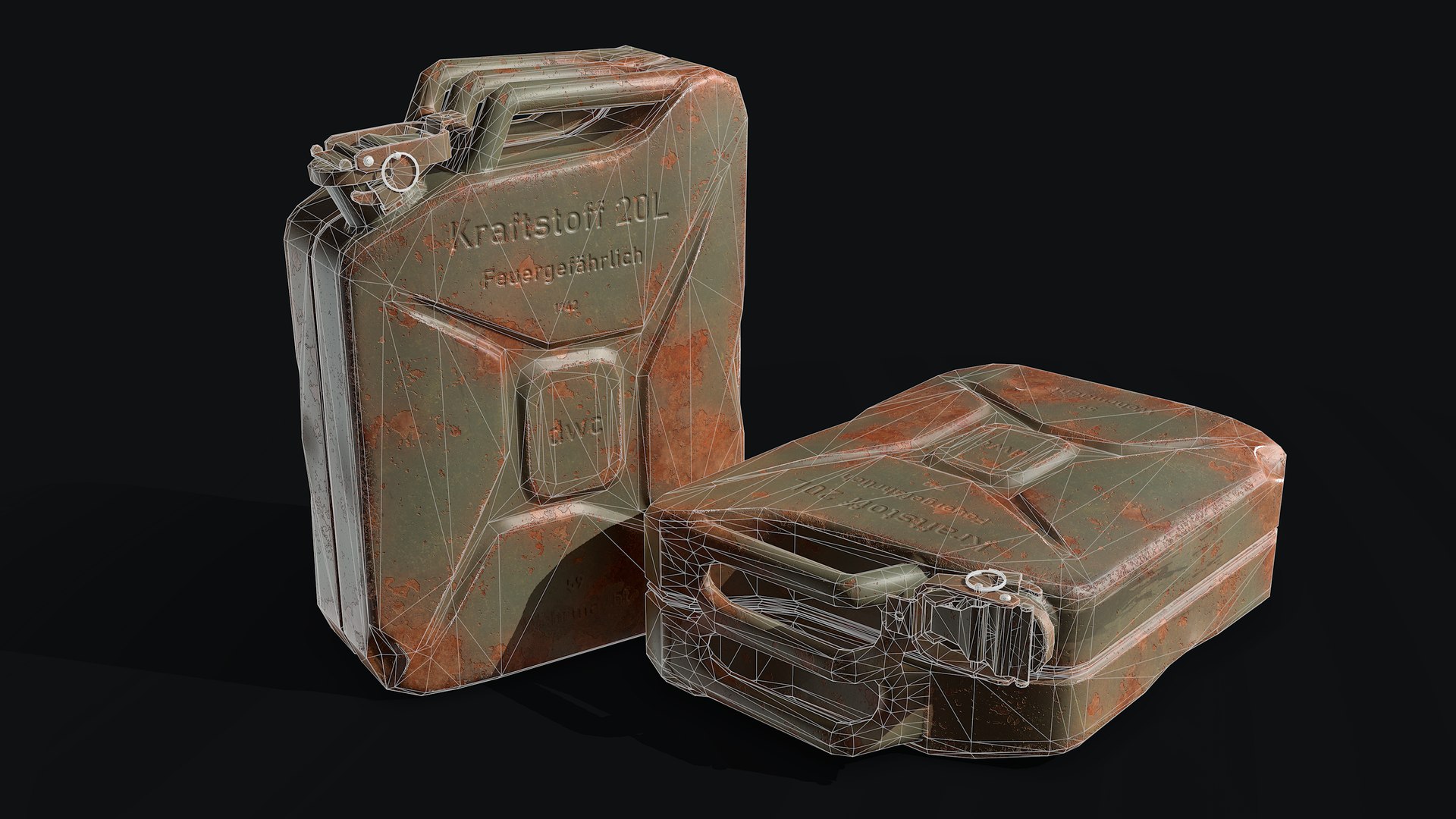 3D Jerrycan Jerry Model - TurboSquid 1602786