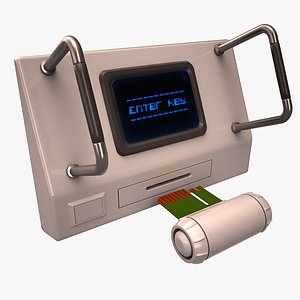 digital key 3D model