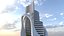 Concept de bâtiment futuriste de science-fiction 17