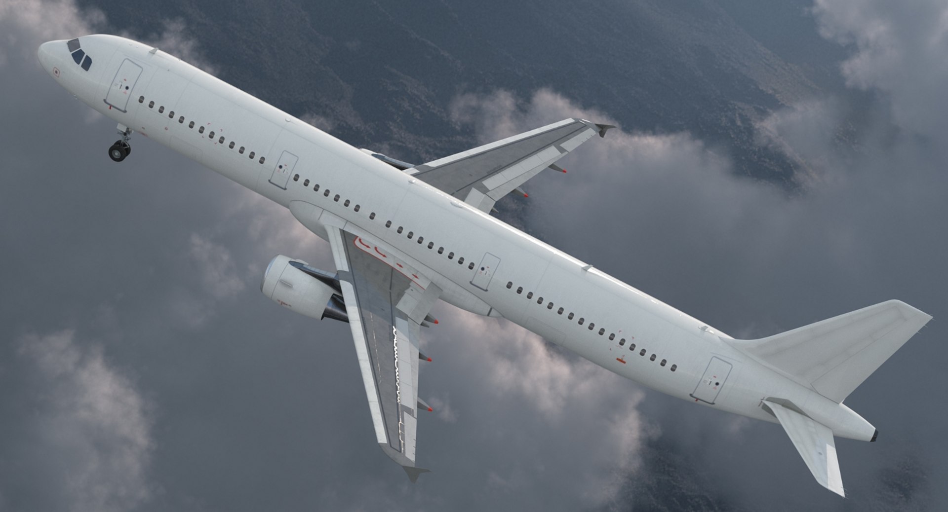 Airbus A321 Generic Rigged 3D - TurboSquid 1230758