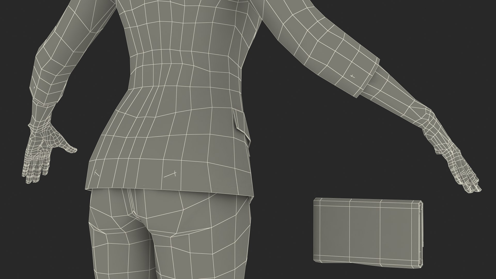 Stylized Female 01 T-Pose Generic Mesh 3D model - TurboSquid 1818408