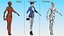 Asian Street Fashion Woman T Pose