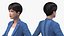 Asian Street Fashion Woman T Pose