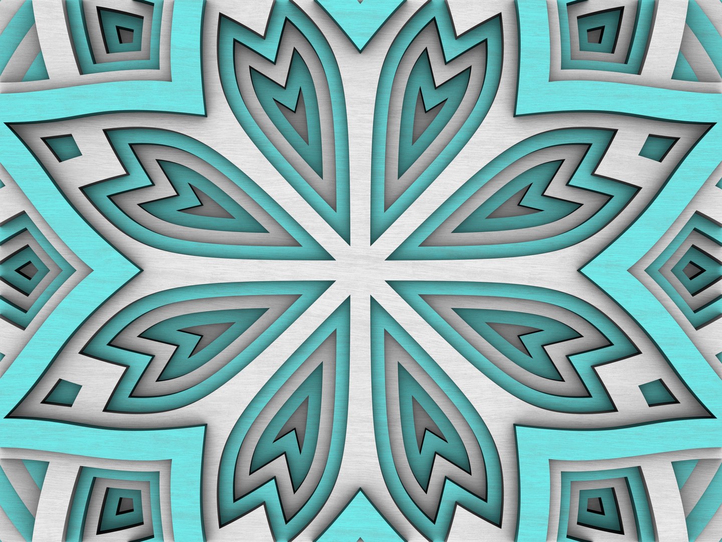 Layered Mandala Wood Panel Model - TurboSquid 1879062