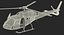 Helicóptero médico de rescate de aire Eurocopter AS-355N aparejado