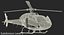 Helicóptero médico de rescate de aire Eurocopter AS-355N aparejado