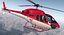 Helicóptero médico de rescate de aire Eurocopter AS-355N aparejado