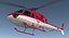 Helicóptero médico de rescate de aire Eurocopter AS-355N aparejado