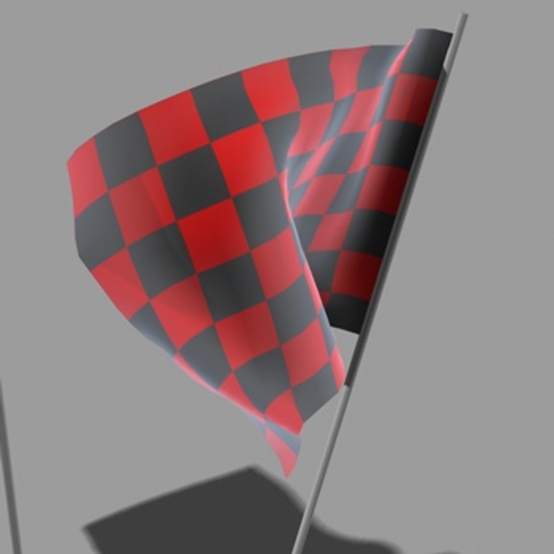 3d Model Static Flags