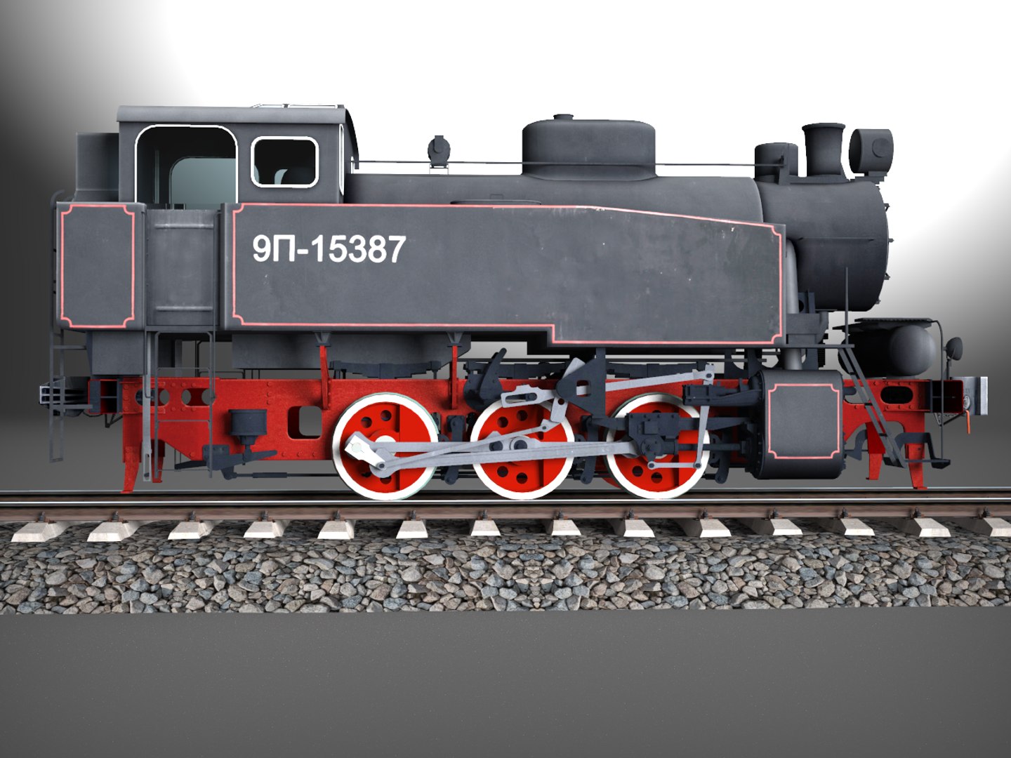 3D low-poly industrial steam tank - TurboSquid 1458983