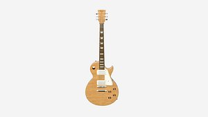 Electric Guitar C03 Light Wood - Music Instrument Design model