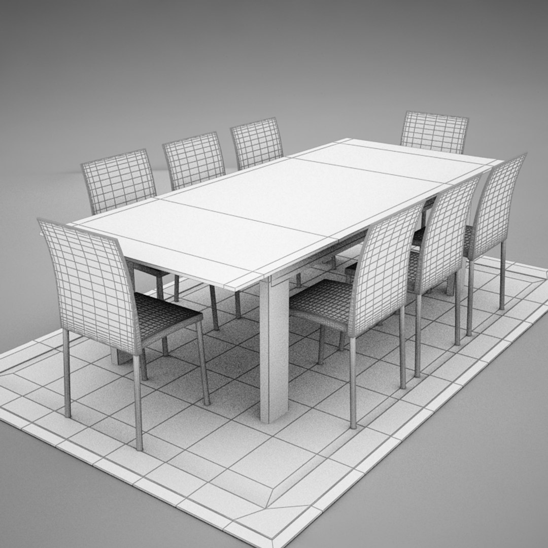 3d Model Table