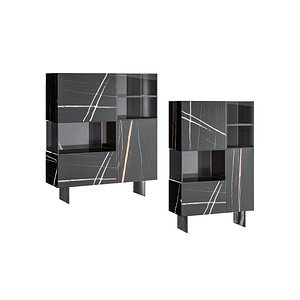 3D 36e8 Glass Sideboard 02 model