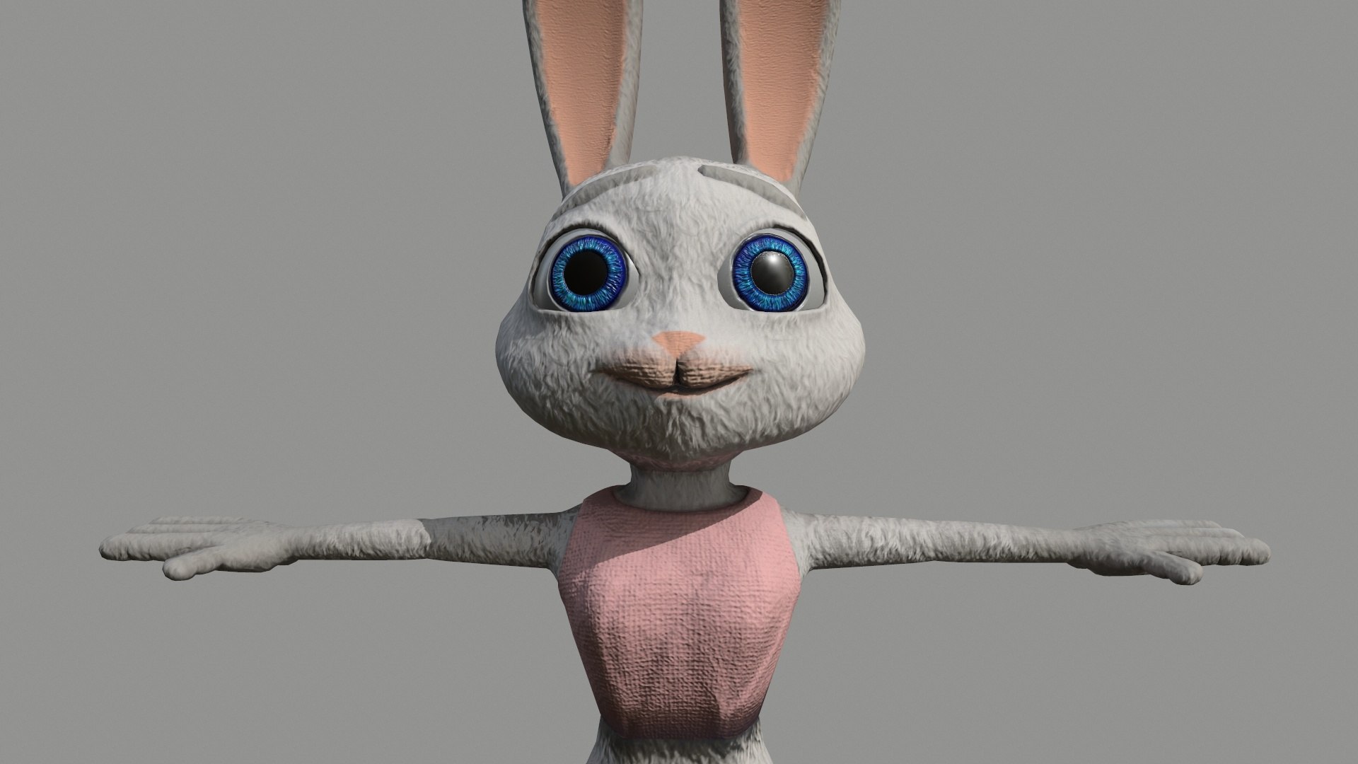 3D Rabbit - TurboSquid 1625018