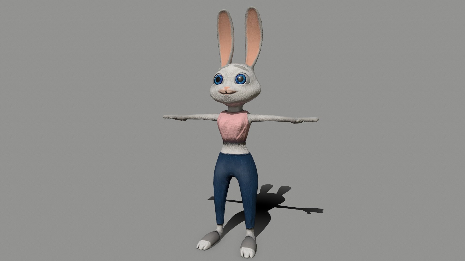 3D Rabbit - TurboSquid 1625018