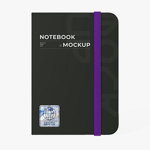 Notebook 3D model