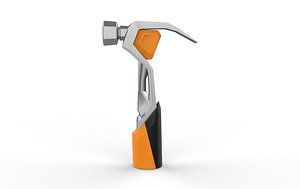 hammer Low-poly 3D model 3D model