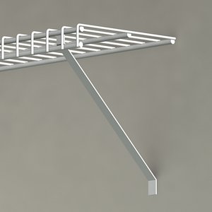 wire shelving 3d model