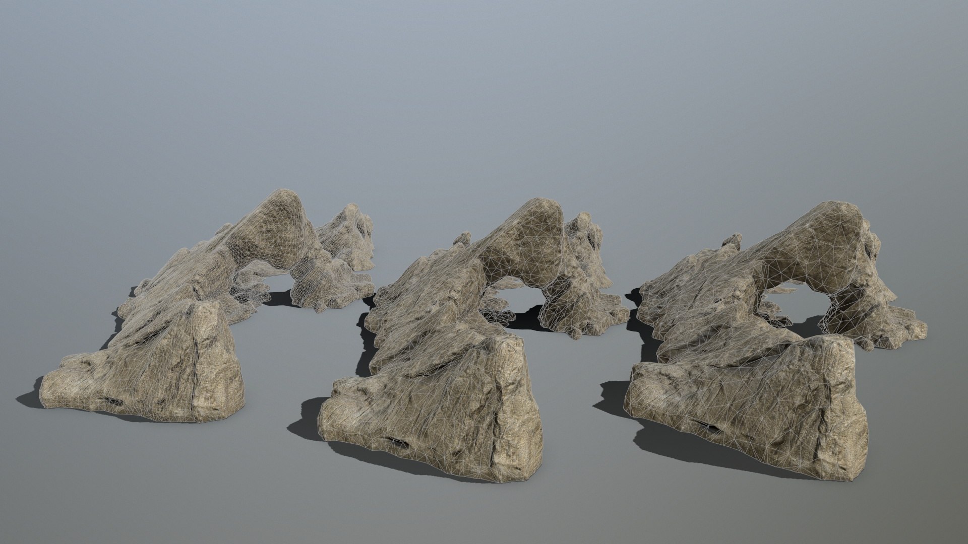 3D rocks - TurboSquid 1387700