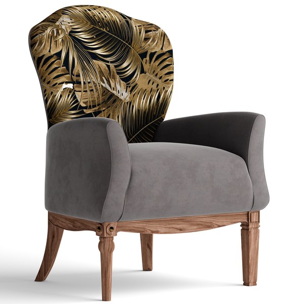 3D v-ray armchair seat model - TurboSquid 1609583