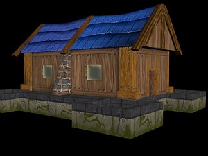 kazarm hand painted 3d model