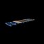 Pontonboot-Set 3D-Modell