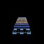 Pontonboot-Set 3D-Modell