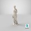 3D Marble Hebe model