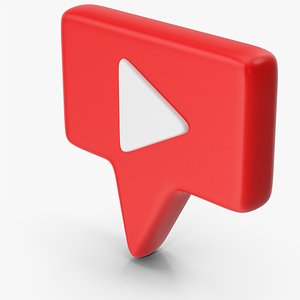 Social Media Play Video Button