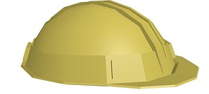 3D hard hat model