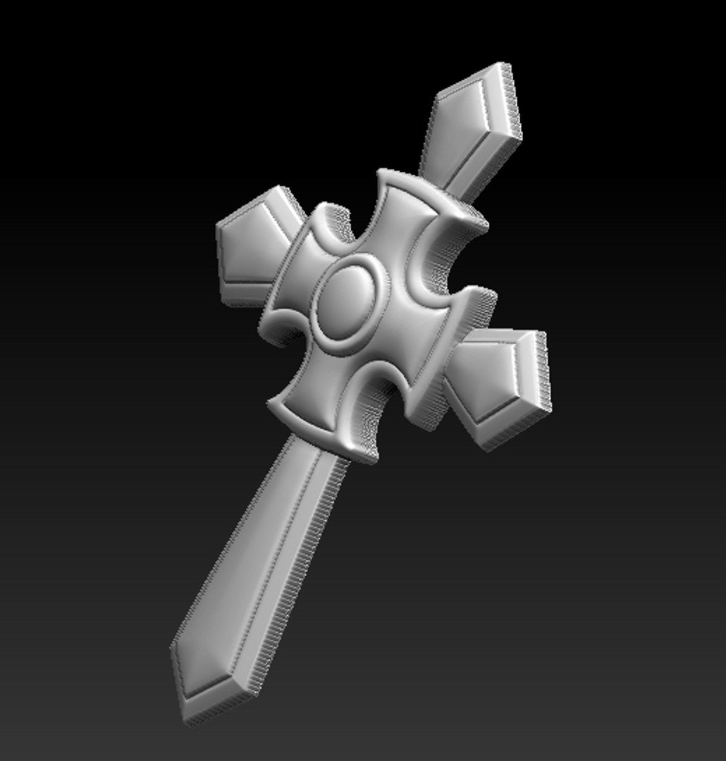 3D Stl Cross Model - TurboSquid 1284965