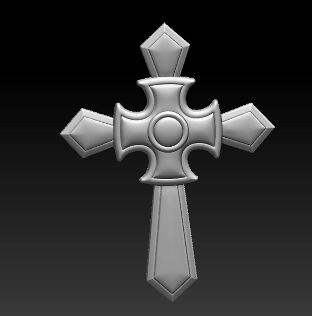 3D Stl Cross Model - TurboSquid 1284965