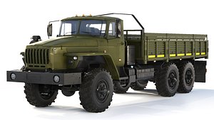 Ural 4320-0911 flatbed body 2015