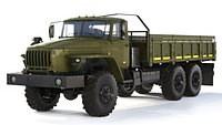 Ural 4320-0911 flatbed body 2015