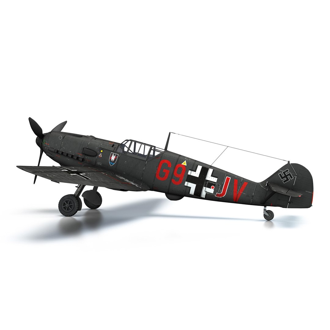 Messerschmitt - Bf-109 G9-jv Model - TurboSquid 1397108