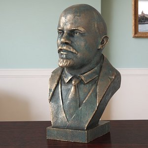 Bust of Lenin Soviet Communist Leader