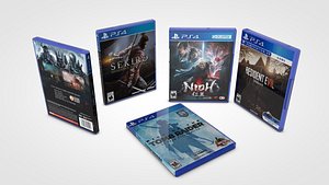 PS4 Cases Mock Up