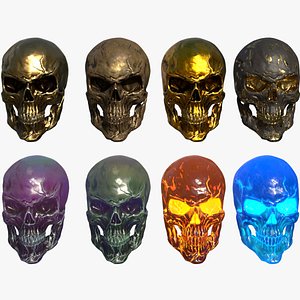Skull Fantasy Bundle 3D model