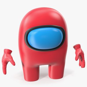 Among Us Character Red