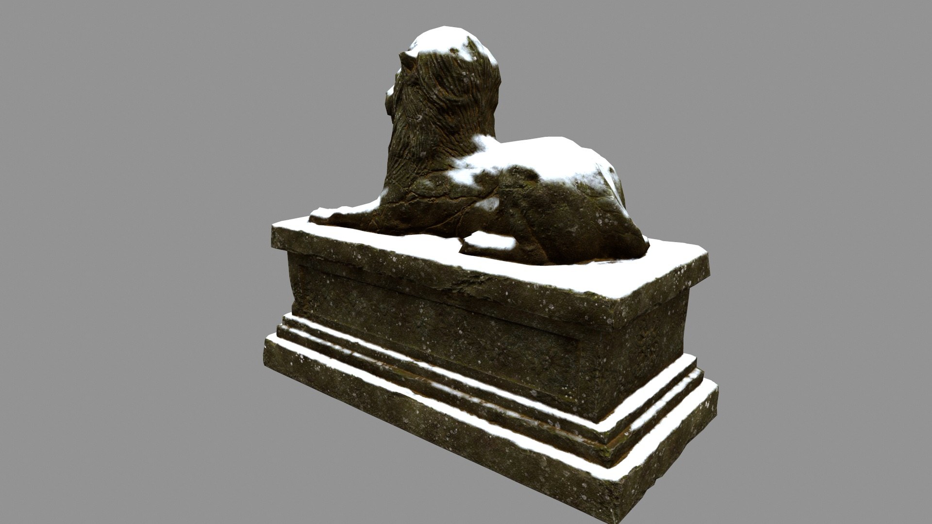 Lion Statue 3D Model TurboSquid 1200618   15 