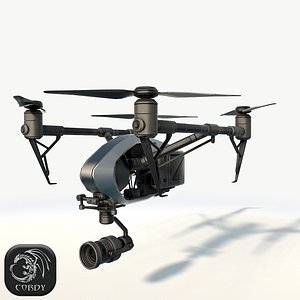 3D quadcopter inspire 2 0