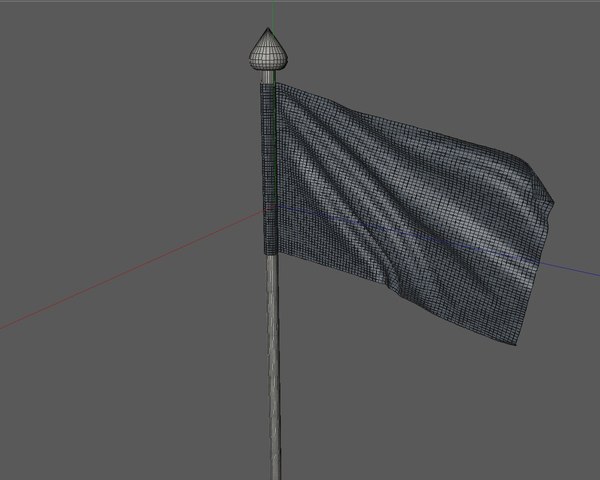 3d Flag Germany Model