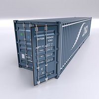 Standart Ship Container 40ft Rigged