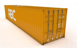 Standart Ship Container 40ft Rigged
