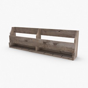 Empty Wall Wine Rack 02