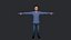 Chris Hemsworth Personaje 3D hiperrealista de cuerpo completo y totalmente equipado