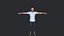 Chris Hemsworth Personaje 3D hiperrealista de cuerpo completo y totalmente equipado